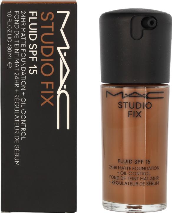 Actual product image MAC Cosmetics Studio Fix Fluid Fond de Teint Sun Protection Factor 15 (re) NC60 (No. NC60)