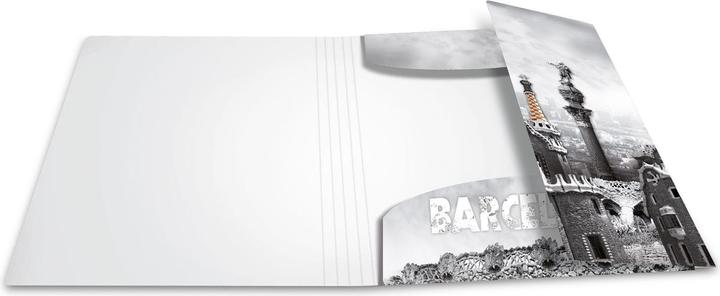 Produktbild HERMA Gummibandmappe Barcelona A4, Mehrfarbig (A4, 1 x)