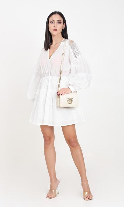 Produktbild Pinko Mousselinekleid mit Fransen (30)