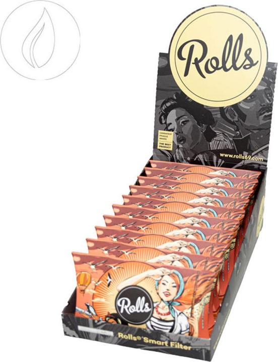 Produktbild Rolls 69 Rolls Smart Filter Short 7mm 10 x 50 Stk. Box