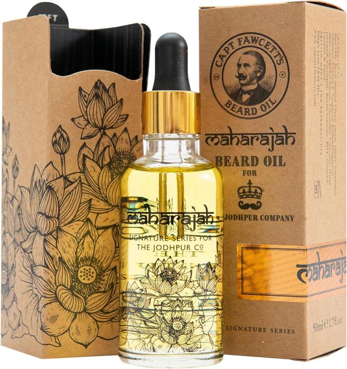 Image du produit Captain Fawcett Huile de barbe Maharajah (50 ml)
