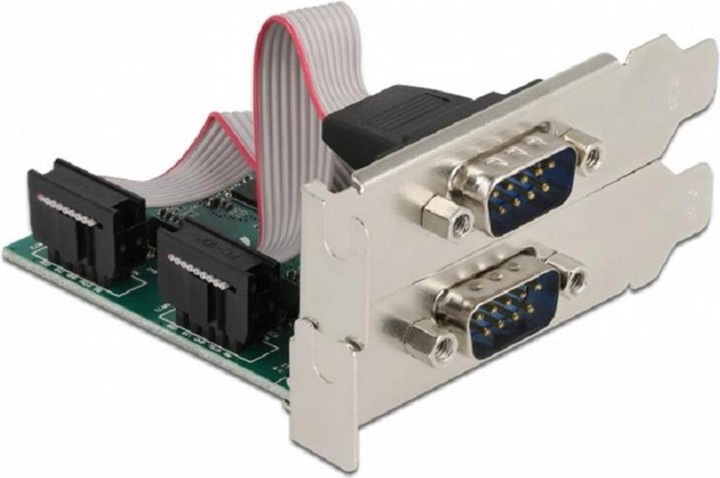 Actual product image Delock PCI Express card 90046 2x serial / RS232