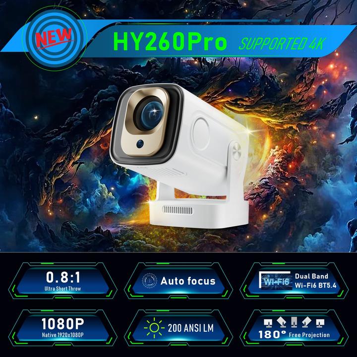 Produktbild PhoneLook HY260 Pro (Full HD, 200 lm, 0.8:1)