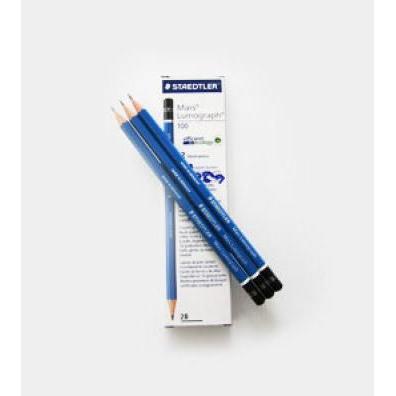 Thumbnail - Staedtler, Bleistift, Bleistift Mars Lumograph 100 (2 mm, 4B, 1 x)