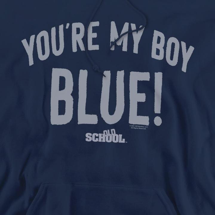 Produktbild Old School My Boy Blue Kapuzenpullover (S)