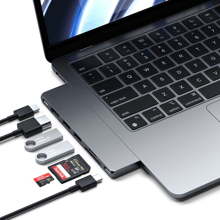 Produktbild Satechi Pro Hub Slim (USB-C, 7 Ports)
