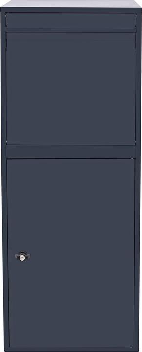 Produktbild Wiltec Paketkasten Standbriefkasten grau 41x38x102cm Paketbox Zuhause Päckchen
