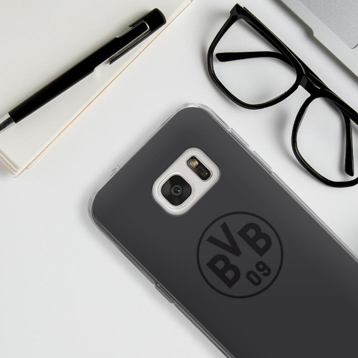 Produktbild DeinDesign Silikon Hülle für Samsung Galaxy S7 Handyhülle Case Smartphone Schutzhülle BVB Borussia Dortmund (Samsung Galaxy S7)