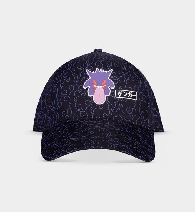 Actual product image Difuzed Pokémon - Gengar Japan Men's Adjustable Cap (One size)