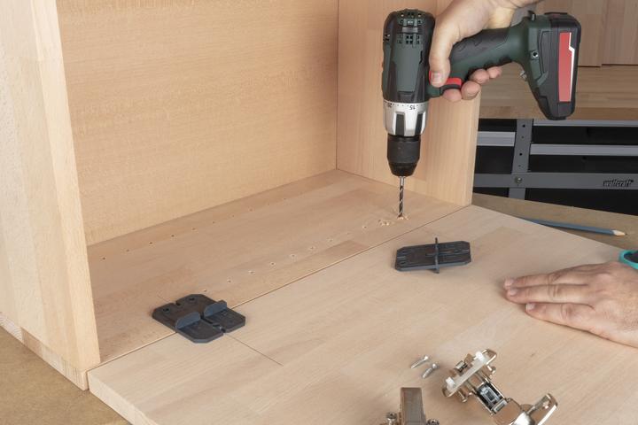 Actual product image wolfcraft 1 hinge hole set 35 mm (2.5 mm, 35 mm, 5 mm)