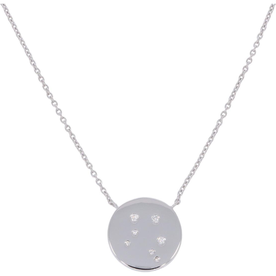 Sif Jakobs, Halsschmuck, Collier Zodiaco Waage silber, (925 Sterling Silber, 48 cm)