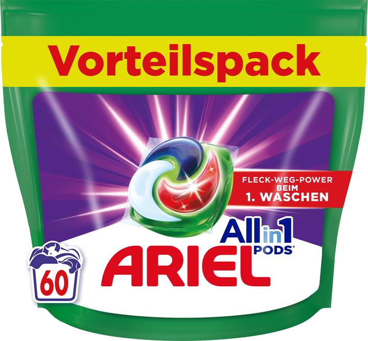 Image du produit Ariel Tout-en-un (60 Cycles de lavage, Pods de lavage)