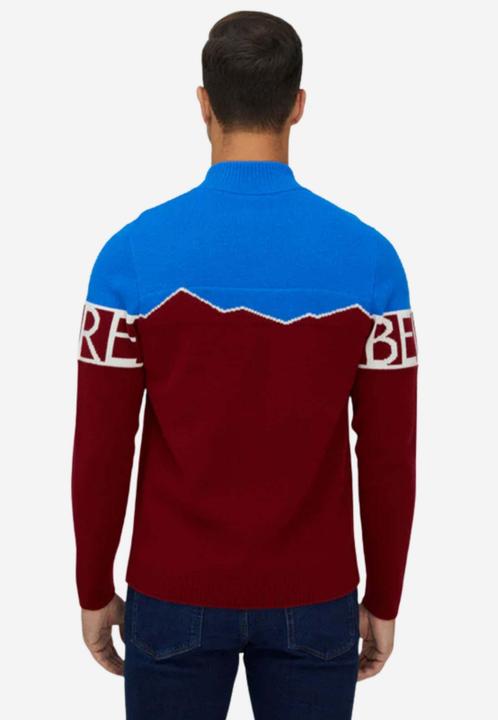 Produktbild Bellemere Pullover Merino Super Fine Mountain Print Sweater (M)