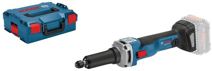 Clé à molette 19 mm, Pince de serrage avec écrou 6 mm, Clé à molette 13 mm, L-BOXX 136, Meuleuse droite sans fil Bosch GGS 18V-23 PLC