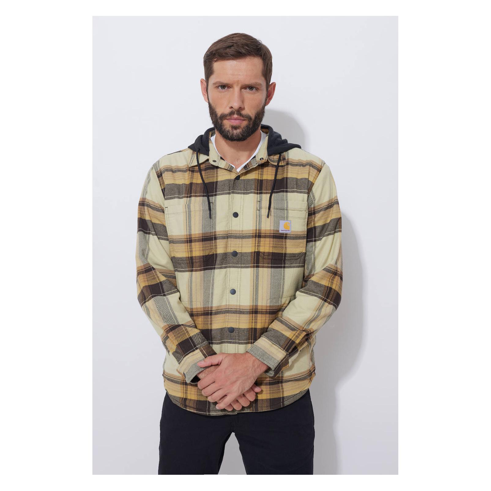 Carhartt, Herren, Hemden, Koszula Wierzchnia Flannel Dark Brown, Braun, (Xxl)