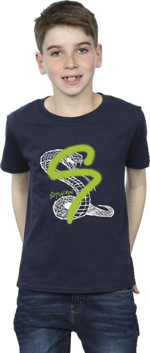 Immagine prodotto Slytherin Pop Spray Maglietta Ragazzi (152, 158)