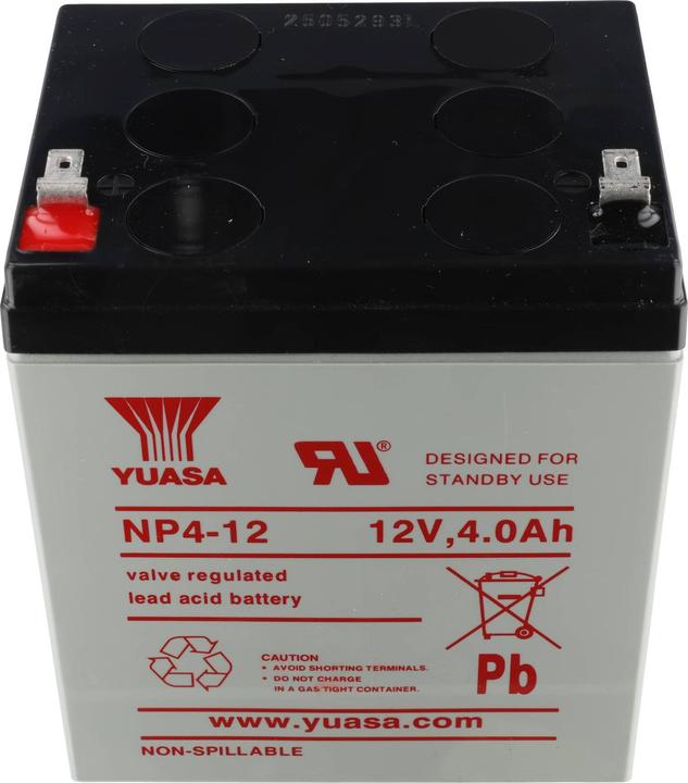 Produktbild Yuasa Bleiakku NP4-12 (4000 mAh, 12 V)