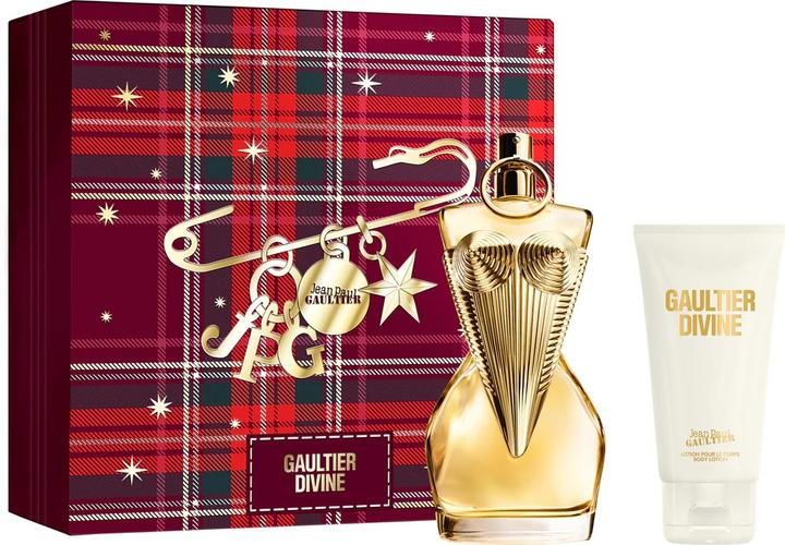 Gaultier Divine Eau De Parfum Spray 100ml Body Lotion 75ml (Parfum Set)
