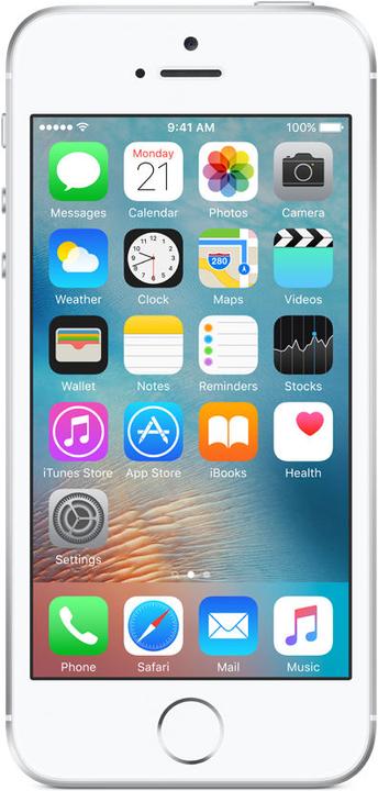Produktbild Apple iPhone SE (32 GB, Silver, 4", Single SIM, 4G)