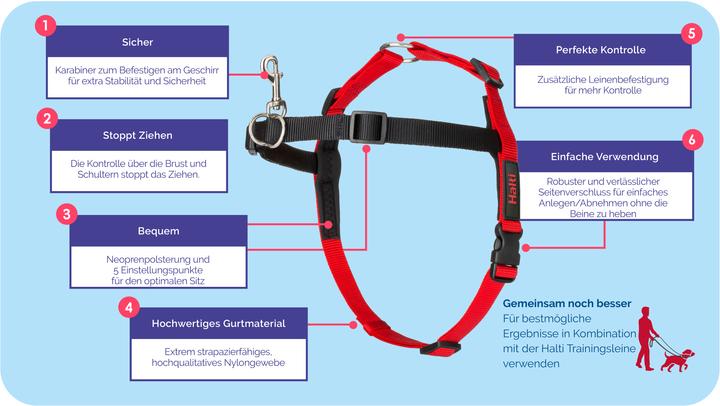 Produktbild Company of Animals Halti Antizug L Front Control (L, Hund, Allgemein, Spazieren)