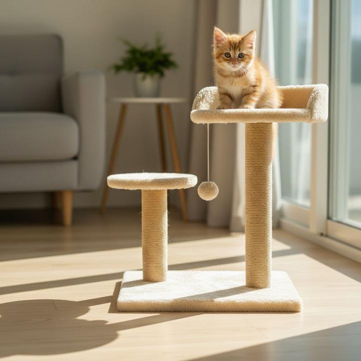 Immagine prodotto Paws & Whiskers Tiana Cat Scratching Board (46 cm, Beige)