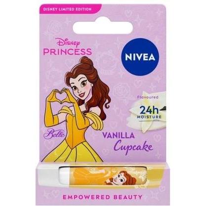 NIVEA, Cura delle labbra, Disney pomadka waniliowa do ust Piękna i Bestia 4,8g (Balsamo per le labbra)