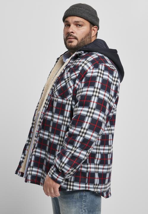 Actual product image Urban Classics Hooded Polar Fleece Overshirt (S)