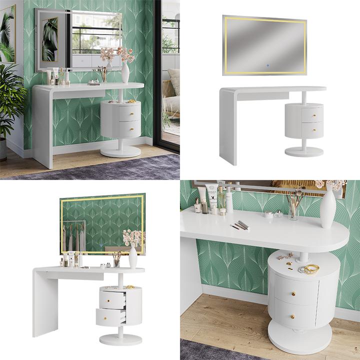 Actual product image Vicco Lara with LED mirror (120 x 50 x 76 cm)