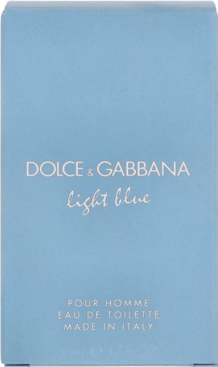 Actual product image Dolce & Gabbana Light Blue (Eau de toilette, 50 ml)