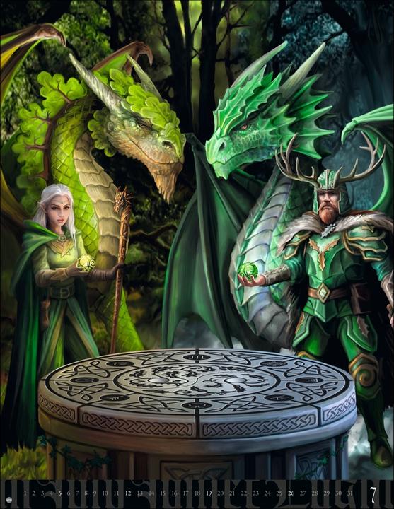 Immagine prodotto Anne Stokes: Mystic World Posterkalender 2026 (34 x 44 cm)