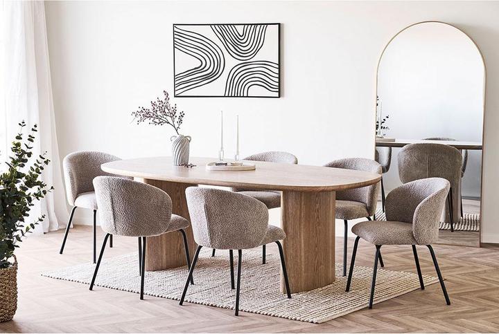 Actual product image House Nordic Serra Dining Table (110 x 210 x 75 cm)
