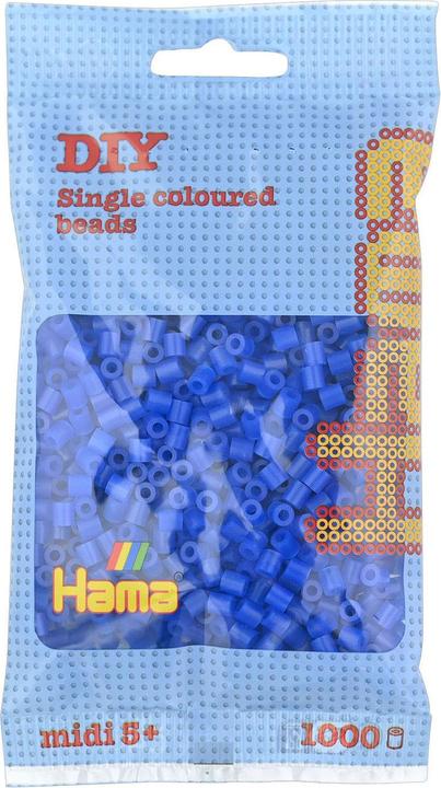Produktbild Hama Perlen Bügelservice Hama Perlen-blau Neon (036)