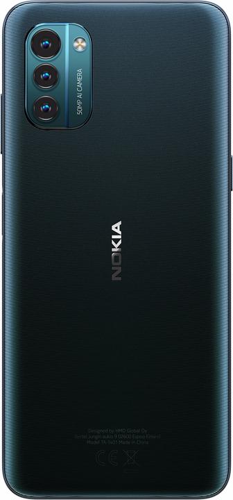 Image du produit Nokia G21 (128 Go, bleu nordique, 6.52", Double SIM + SD, 50 Mpx, 4G)