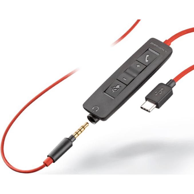 Thumbnail - Poly Blackwire 3225 (Kabelgebunden, USB-A), Office Headset, Schwarz