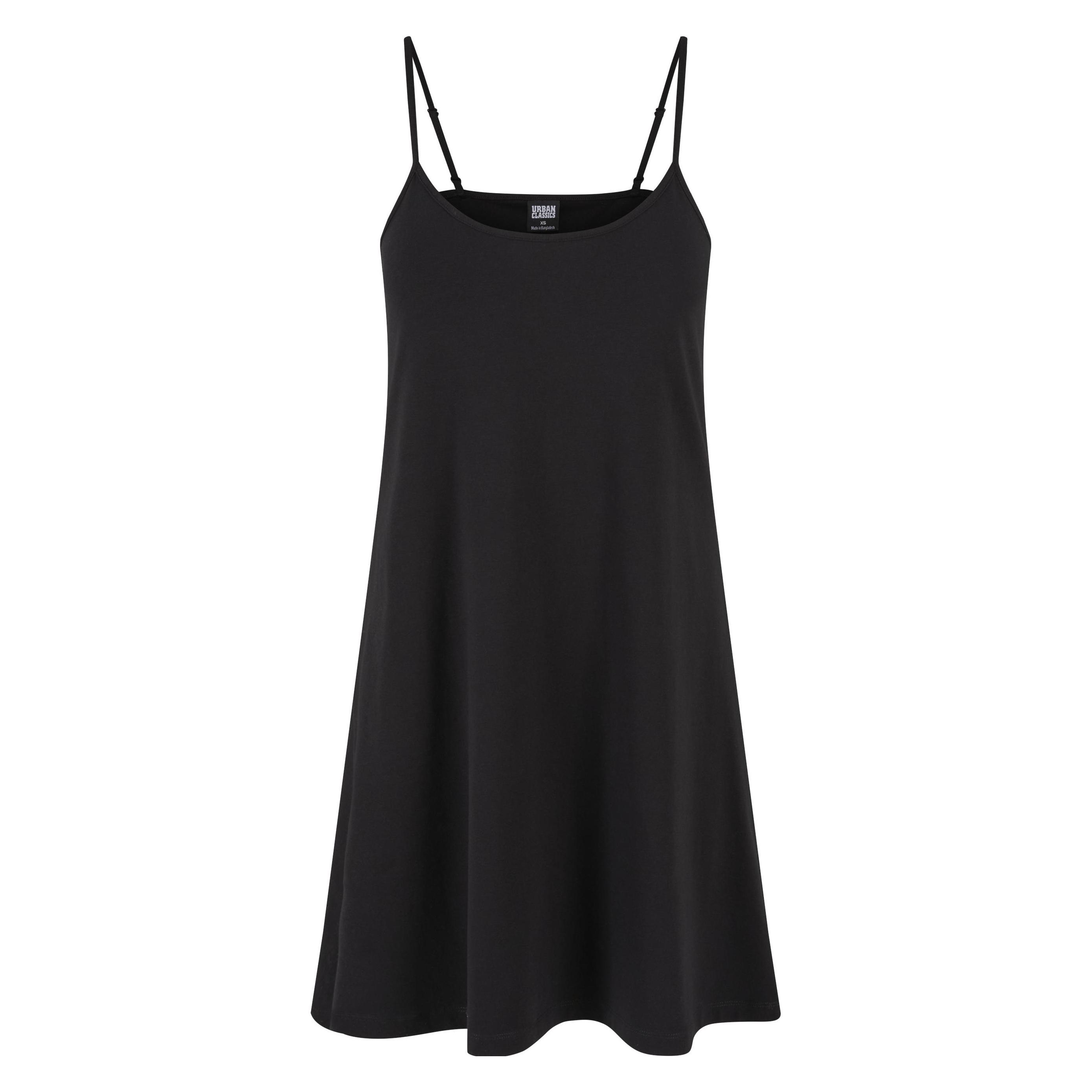 Urban Classics, Damen, Kleider, Ladies Stretch Jersey Hanger Dress - 137889, Schwarz, (M)