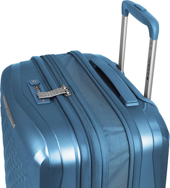 Image du produit Gabol Queens 4 roues trolley cabine S 54 cm avec soufflet extensible (48 l)