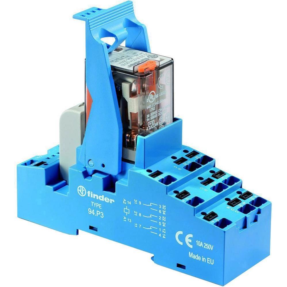 Finder Relay interface module push-in terminals, Relais