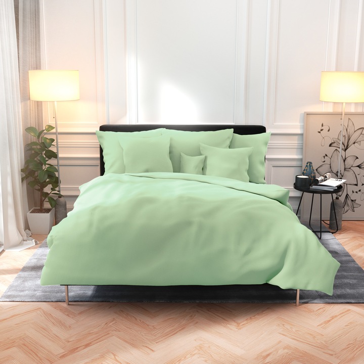 Image du produit Lotus Bettwaren Satin uni (Taie d'oreiller, 65 x 65 cm)