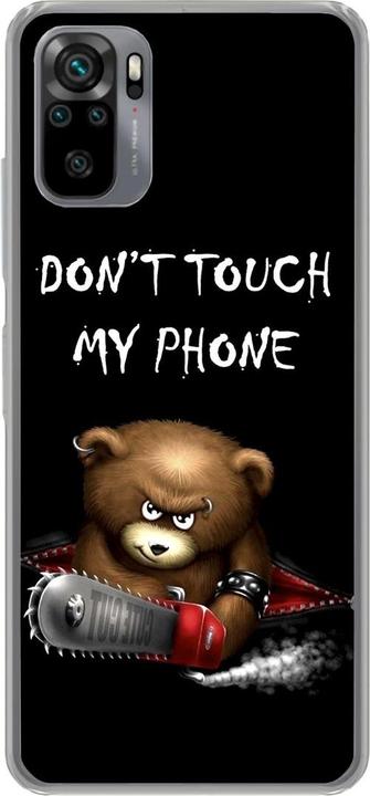 Dont Touch My Phone Bear Black