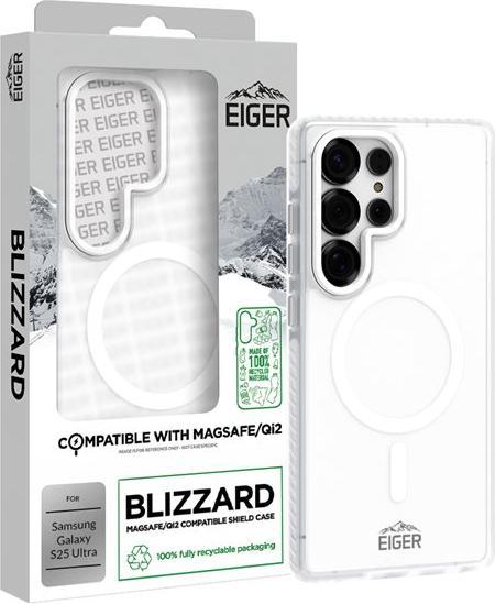 Produktbild Eiger 3m Ultra-Protection Magsafe-Case GRS Blizzard Magsafe Case GRS White (Samsung Galaxy S25 Ultra)