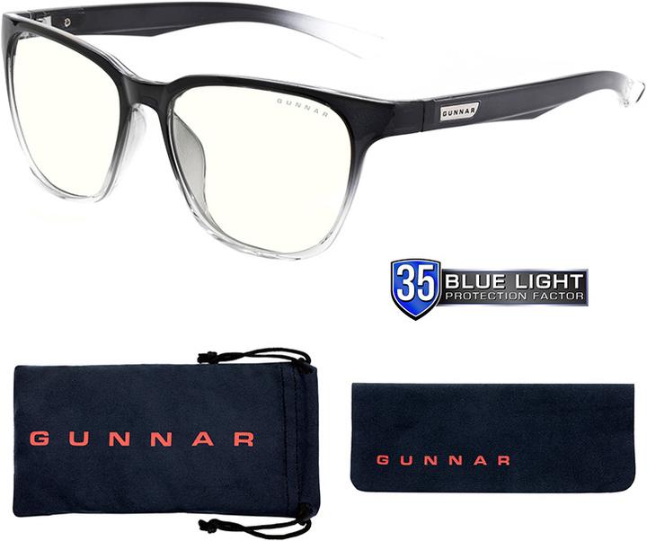 Produktbild Gunnar Gaming Brille Berkeley Onyx Fade Clear