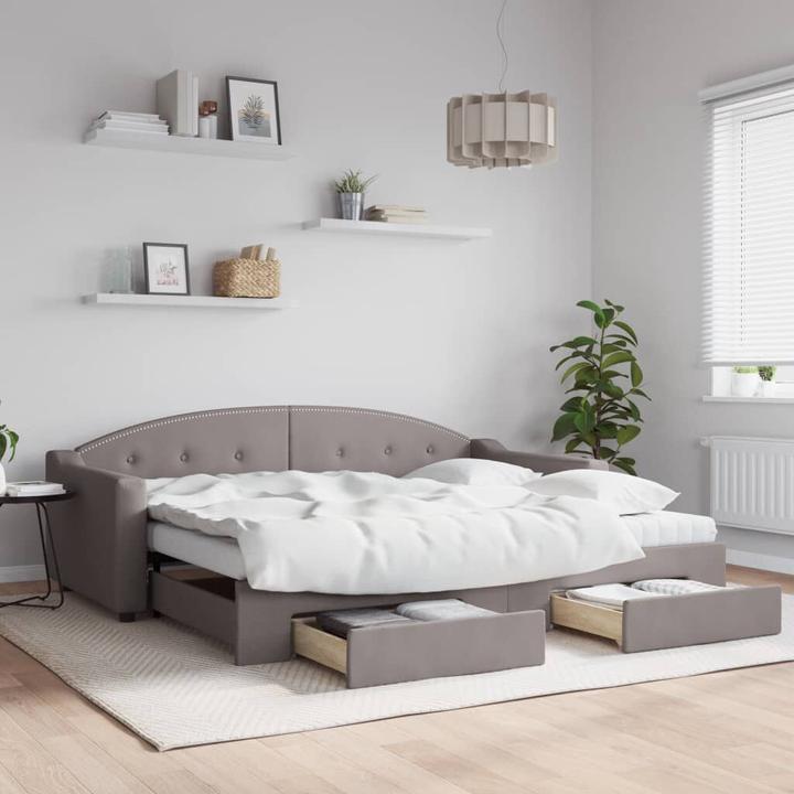 Actual product image vidaXL ausziehbares Tagesbett
