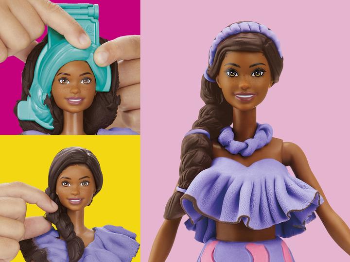 Produktbild Play-Doh Pd Barbie Fashionista Ruffles