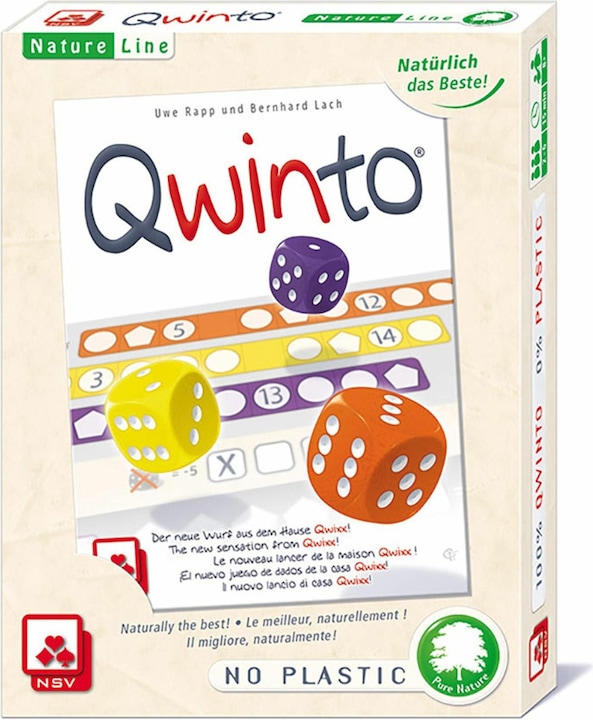 Actual product image Cartamundi Nature Line Qwinto (German)