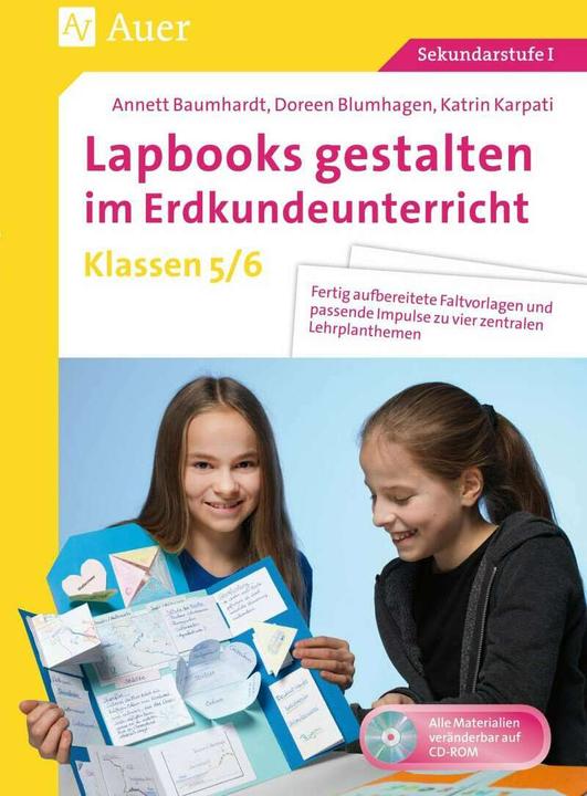 Produktbild Lapbooks gestalten im Erdkundeunterricht 5-6 (Deutsch, Annette Baumhardt, Doreen Blumhagen, Katrin Karpati, 2020)