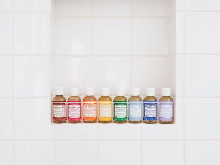 Actual product image Dr. Bronner's 18-IN-1 Eucalyptus (Liquid soap, 60 ml)