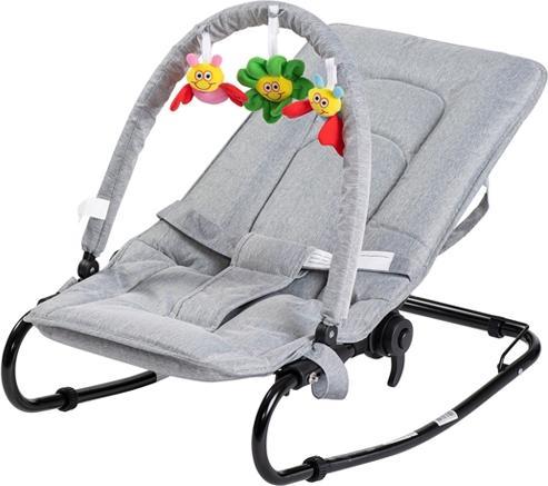 Productafbeelding Babytrold - Wipstoel w. Speelgoed - Grijs