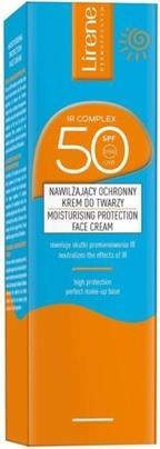 Actual product image Lirene Sun Moisturising Protective Face Cream Spf50 40Ml (Sun cream face, SPF 50, 40 ml)