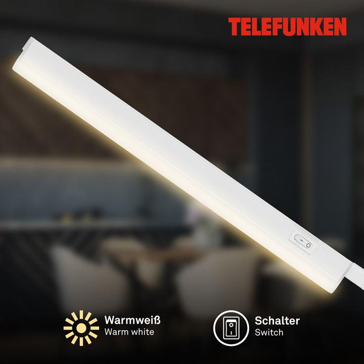 Produktbild Telefunken LED Unterbauleuchte, weiss, 1xLED-Platine/4,4W (400 lm)