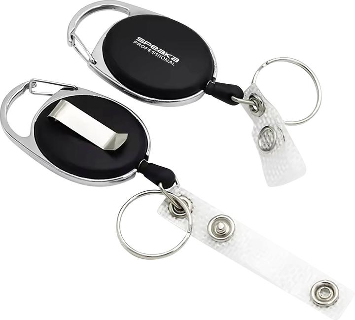 Actual product image SpeaKa Professional SP-12886348 Jojo for badge holder (L x W) 55 mm x 36 mm Sch